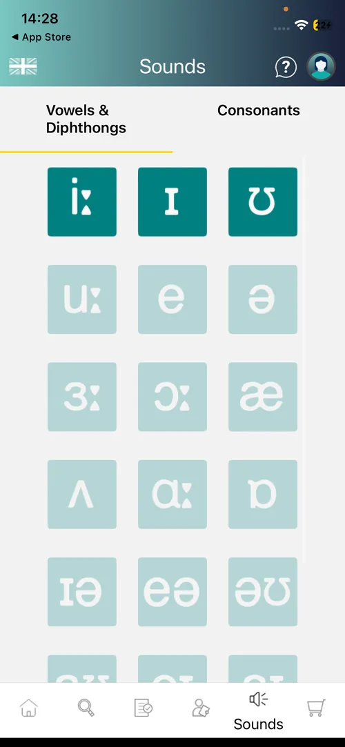 Say It British English vowel and diphthong sound chart